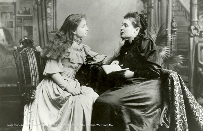 Ann Sullivan and Helen Keller